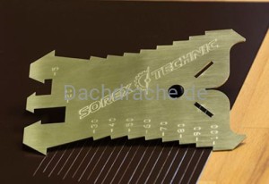 Szablon traserski  Sorex 5-100mm