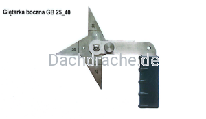Gwiazda blacharska GB 25-40
